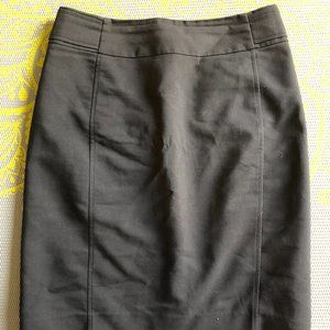 Black pencil skirt